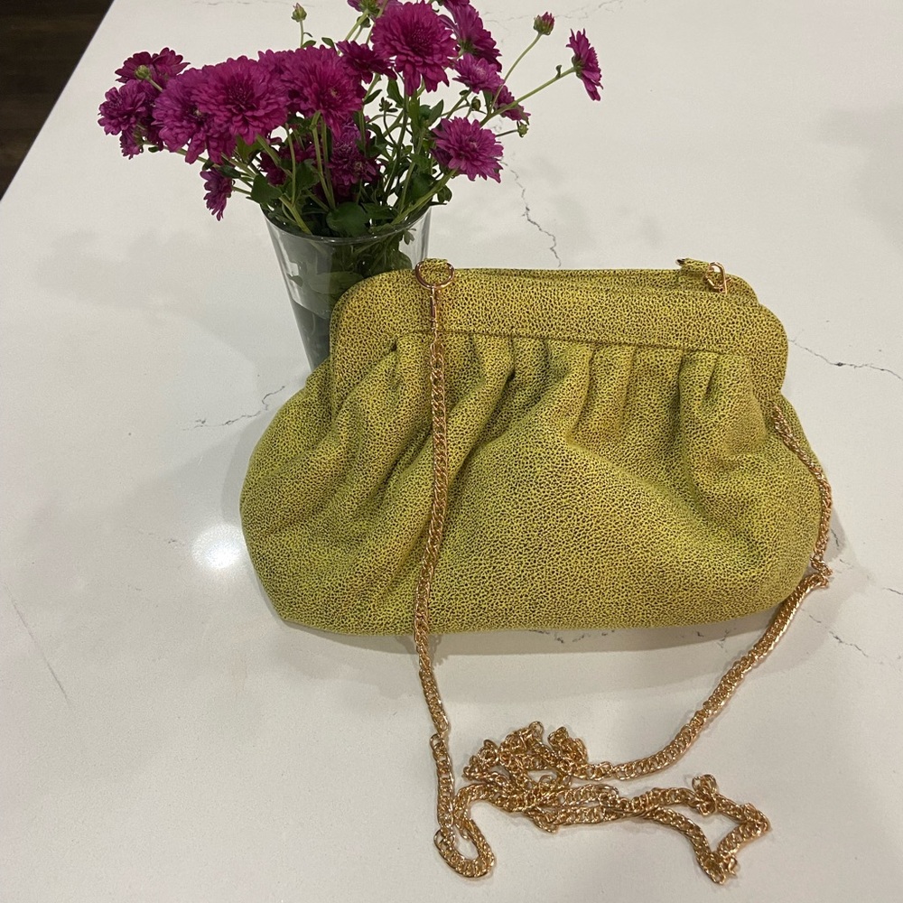Lime green vici boho crossbody new